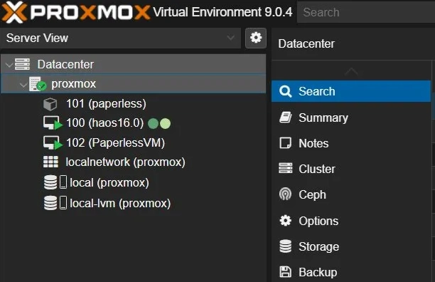 Promox-Home-Assistant